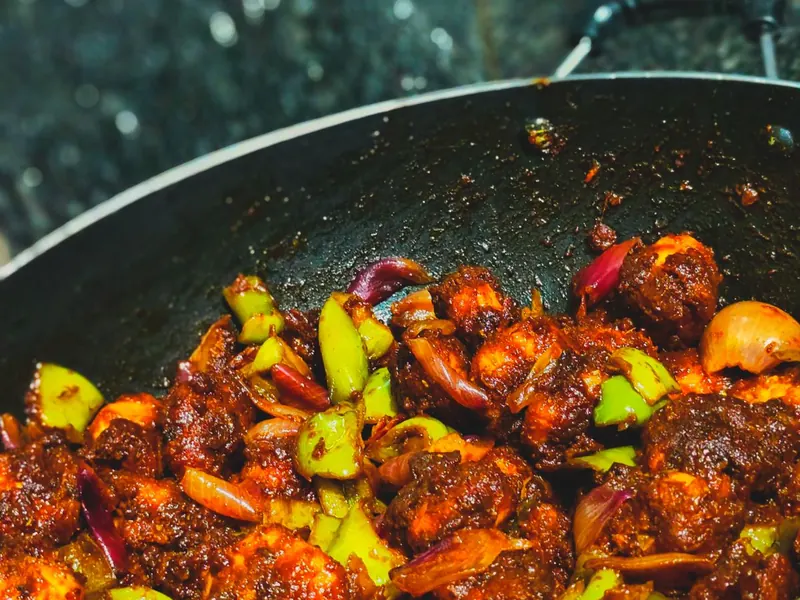 Shrimp Jalfrezi